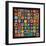 Color of Squares-Wassily Kandinsky-Framed Premium Giclee Print