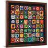 Color of Squares-Wassily Kandinsky-Framed Premium Giclee Print