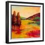 Color of Summer I-Georgie-Framed Giclee Print