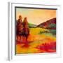 Color of Summer I-Georgie-Framed Giclee Print