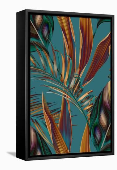 Color of the Tropic-The Tropic Vibe-Framed Stretched Canvas