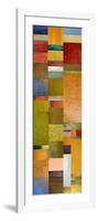 Color Panels with Blue Sky-Michelle Calkins-Framed Art Print