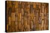 Color Pattern of Teak Wood Decorative Surface-wuttichok-Stretched Canvas