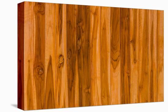 Color Pattern of Teak Wood-wuttichok-Stretched Canvas