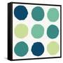 Color Pattern-Magnia-Framed Stretched Canvas