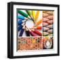 Color Pencils, Collage-Loskutnikov Maxim-Framed Art Print