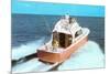 Color Photo of Speedboat-null-Mounted Premium Giclee Print