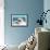 Color Photo of Speedboat-null-Framed Art Print displayed on a wall