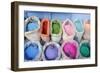 Color Pigment Bags-null-Framed Giclee Print