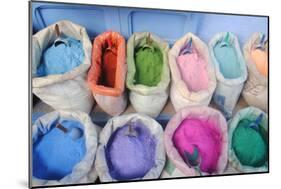 Color Pigment Bags-null-Mounted Giclee Print