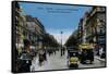 Color Print of Boulevard Montmartre, Paris-null-Framed Stretched Canvas