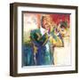 Color Quartet I-Dupre-Framed Giclee Print