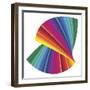 Color Range-Sangoiri-Framed Art Print