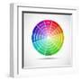 Color Round Palette-Lukas Kurka-Framed Art Print