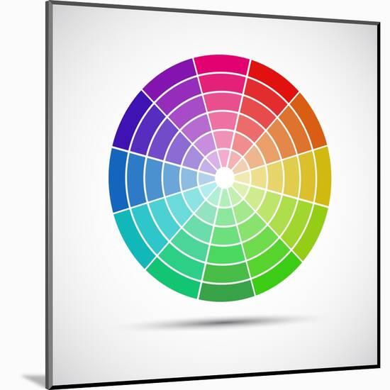 Color Round Palette-Lukas Kurka-Mounted Art Print