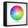 Color Round Palette-Lukas Kurka-Framed Stretched Canvas