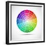 Color Round Palette-Lukas Kurka-Framed Premium Giclee Print