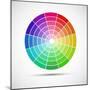 Color Round Palette-Lukas Kurka-Mounted Premium Giclee Print
