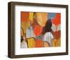 Color Shapes-null-Framed Art Print