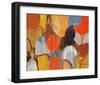 Color Shapes-null-Framed Art Print