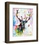 Color Stag-Sarah Stribbling-Framed Art Print