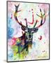 Color Stag-Sarah Stribbling-Mounted Art Print