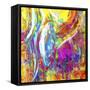 Color Storm-Ata Alishahi-Framed Stretched Canvas