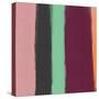 Color Stripe Arrangement 02-Little Dean-Stretched Canvas