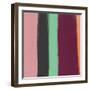 Color Stripe Arrangement 02-Little Dean-Framed Photographic Print