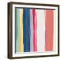 Color Stripe Arrangement 04-Little Dean-Framed Photographic Print