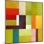 Color Study Abstract 2-Michelle Calkins-Mounted Art Print