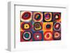 Color Study of Squares-Wassily Kandinsky-Framed Premium Giclee Print