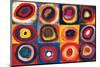 Color Study of Squares-Wassily Kandinsky-Mounted Premium Giclee Print