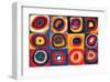 Color Study of Squares-Wassily Kandinsky-Framed Premium Giclee Print