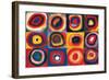 Color Study of Squares-Wassily Kandinsky-Framed Premium Giclee Print