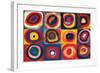 Color Study of Squares-Wassily Kandinsky-Framed Premium Giclee Print