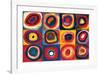 Color Study of Squares-Wassily Kandinsky-Framed Premium Giclee Print