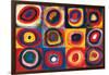 Color Study of Squares-Wassily Kandinsky-Framed Premium Giclee Print