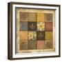 Color Swatch Blossom I-Michael Marcon-Framed Art Print