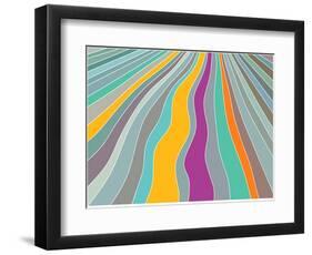 Color Way-Mike_Kiev-Framed Art Print