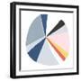 Color Wheel II-June Erica Vess-Framed Art Print