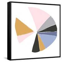 Color Wheel III-June Erica Vess-Framed Stretched Canvas