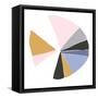 Color Wheel III-June Erica Vess-Framed Stretched Canvas