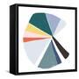 Color Wheel V-June Erica Vess-Framed Stretched Canvas