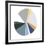 Color Wheel VI-June Erica Vess-Framed Premium Giclee Print