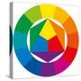 Color Wheel-Peter Hermes Furian-Stretched Canvas