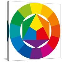 Color Wheel-Peter Hermes Furian-Stretched Canvas