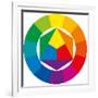 Color Wheel-Peter Hermes Furian-Framed Premium Giclee Print