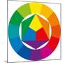 Color Wheel-Peter Hermes Furian-Mounted Premium Giclee Print