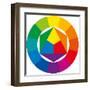 Color Wheel-Peter Hermes Furian-Framed Art Print